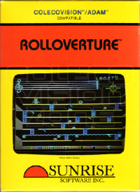 Rolloverture Colecovision US box art